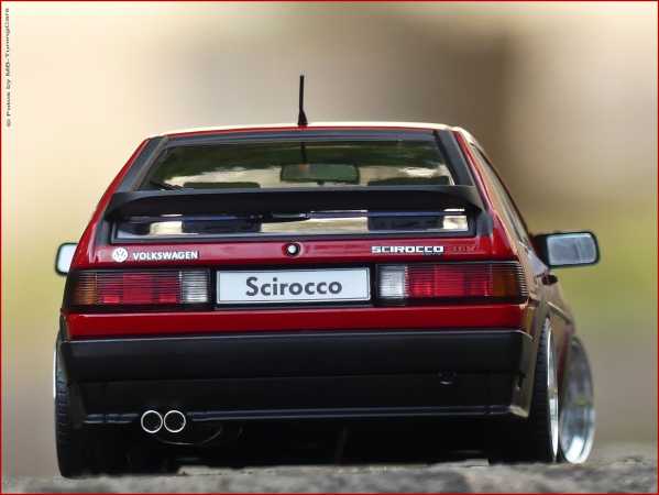 1:18 VW Scirocco MK2 GTi - Rot Edition + RSL Style inkl. OVP